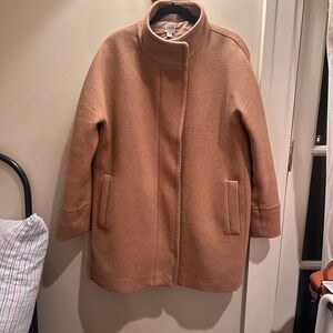 J. Crew Women's Camel Pea Coat